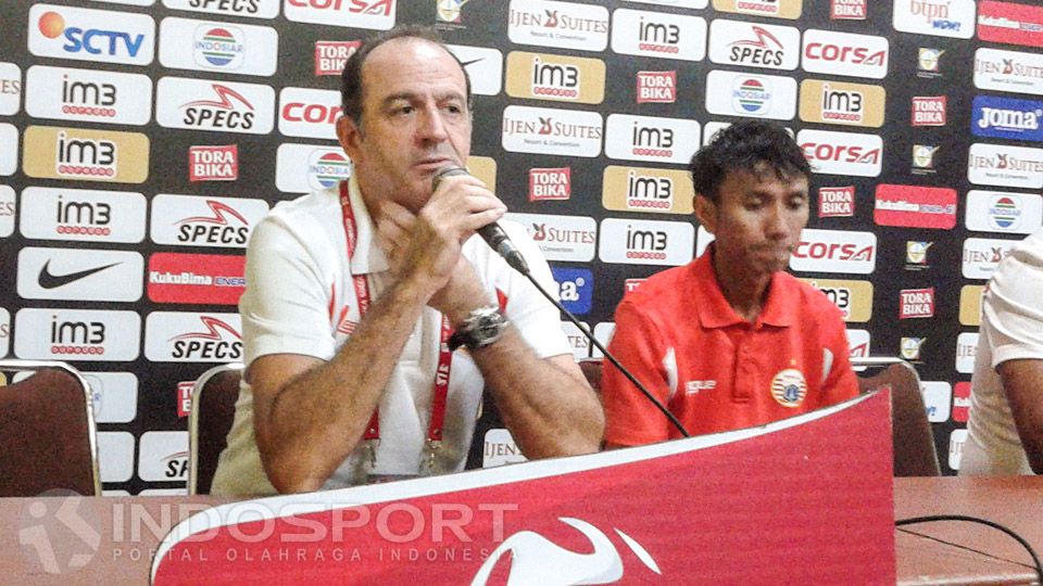 Paulo Camargo mundur usai Persija Jakarta terseok jelang berakhirnya putaran pertama TSC 2016. Copyright: © Ian Setiawan/INDOSPORT